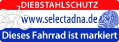 Fahrradmakierung Bild
